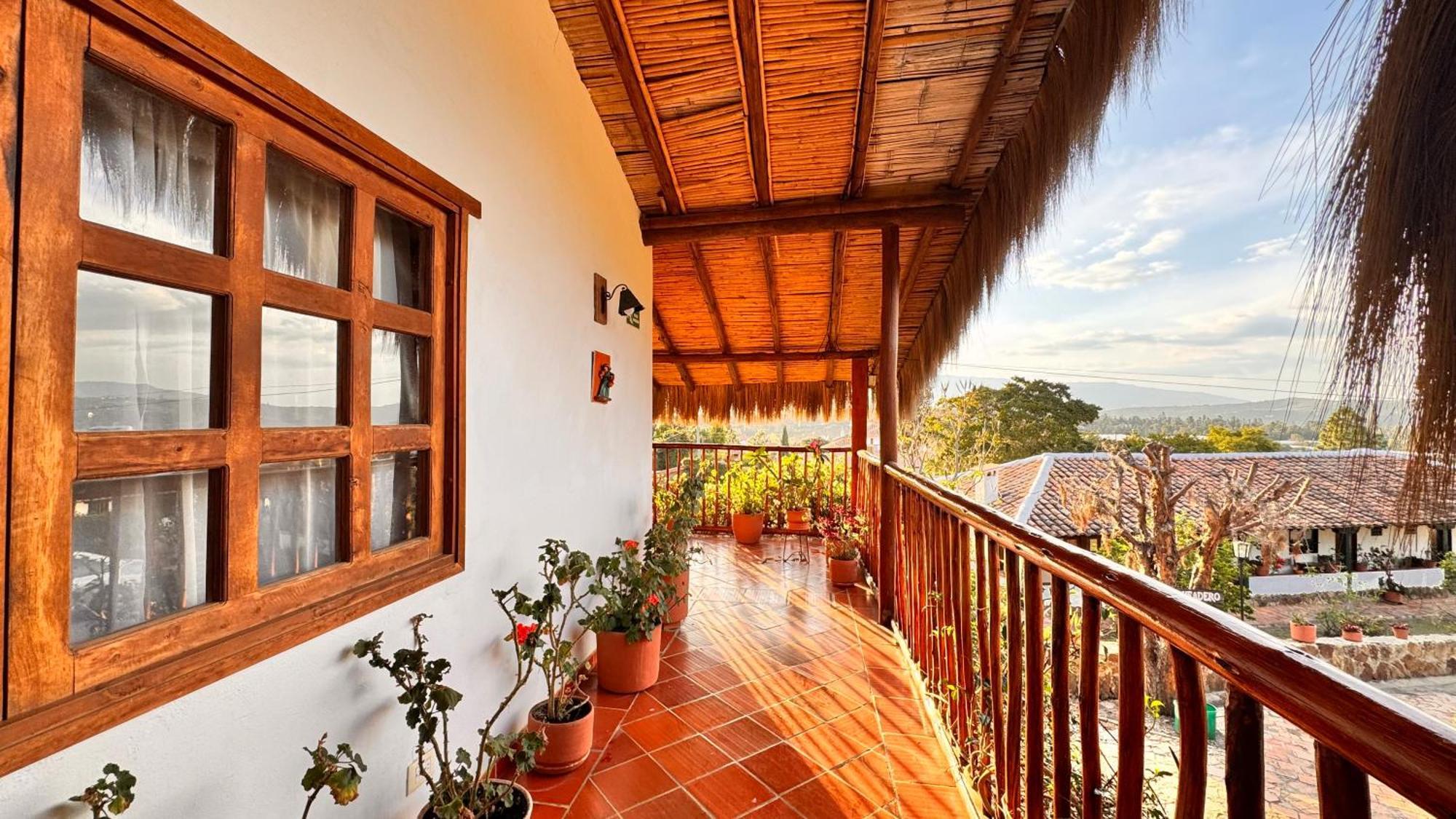 Posada Campestre La Casona บียาเดเลย์บา ภายนอก รูปภาพ
