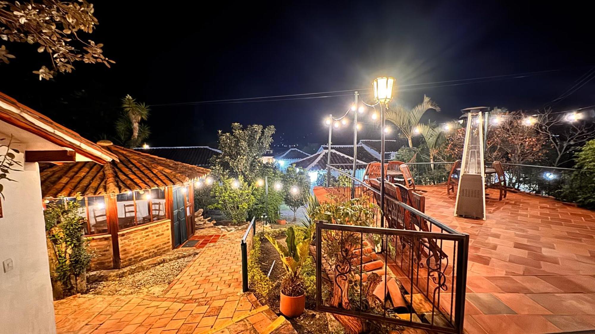 Posada Campestre La Casona บียาเดเลย์บา ภายนอก รูปภาพ