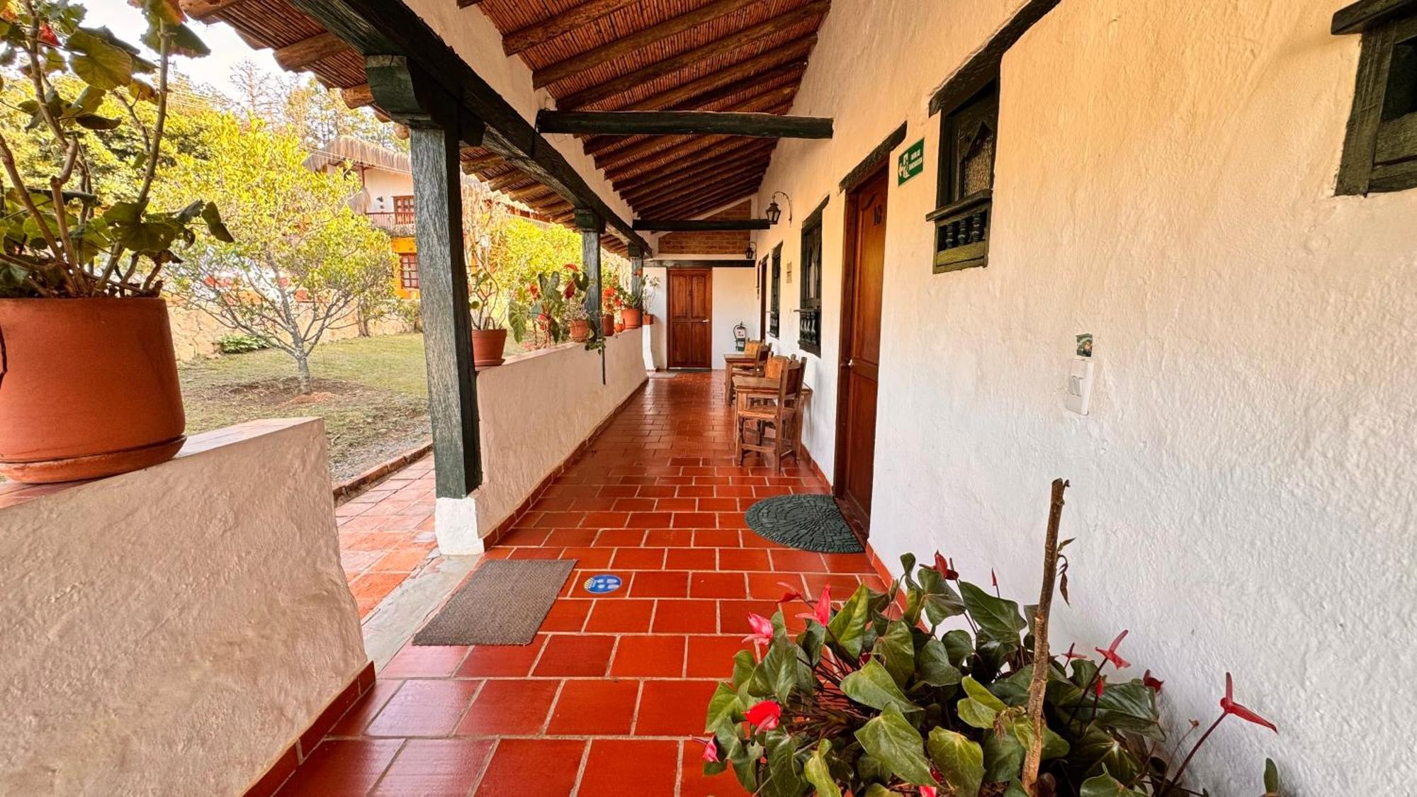 Posada Campestre La Casona บียาเดเลย์บา ภายนอก รูปภาพ