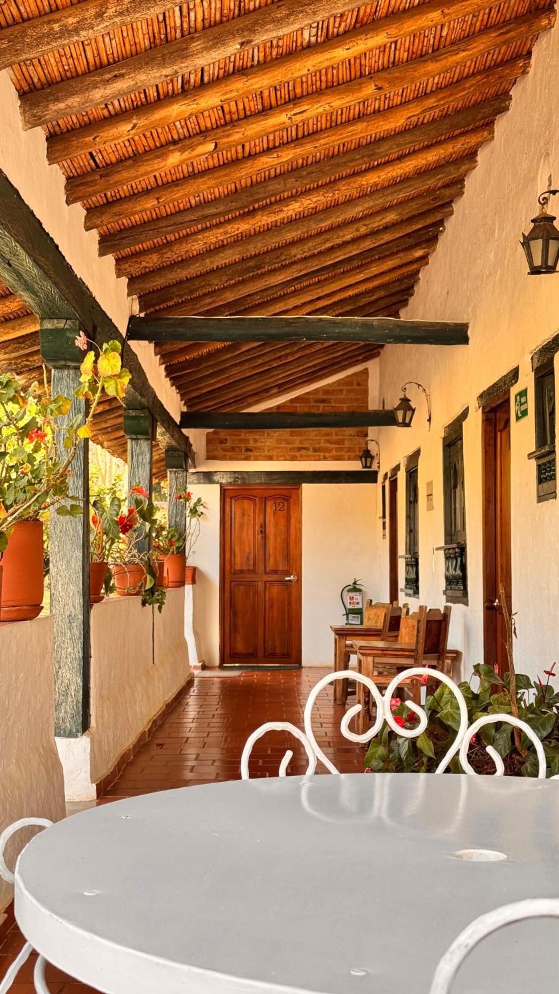 Posada Campestre La Casona บียาเดเลย์บา ภายนอก รูปภาพ