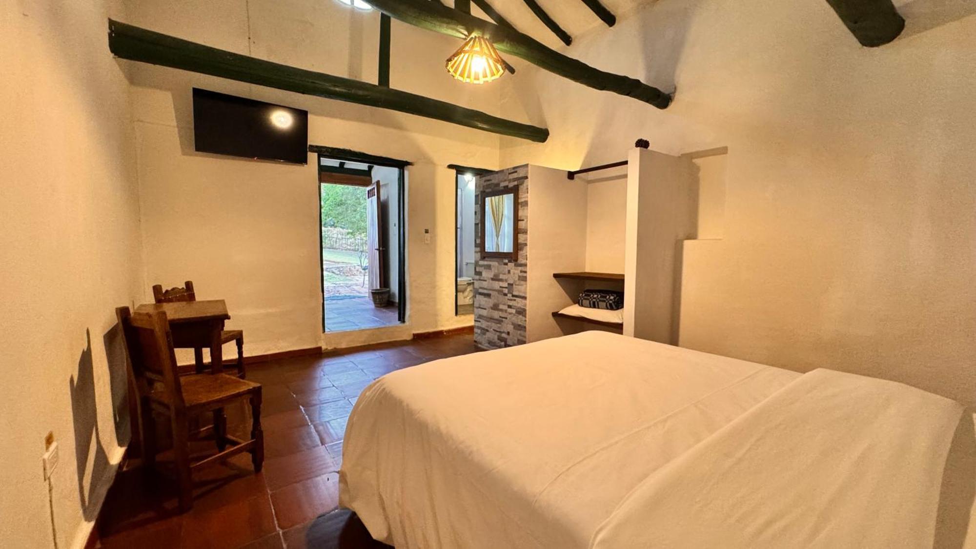 Posada Campestre La Casona บียาเดเลย์บา ภายนอก รูปภาพ