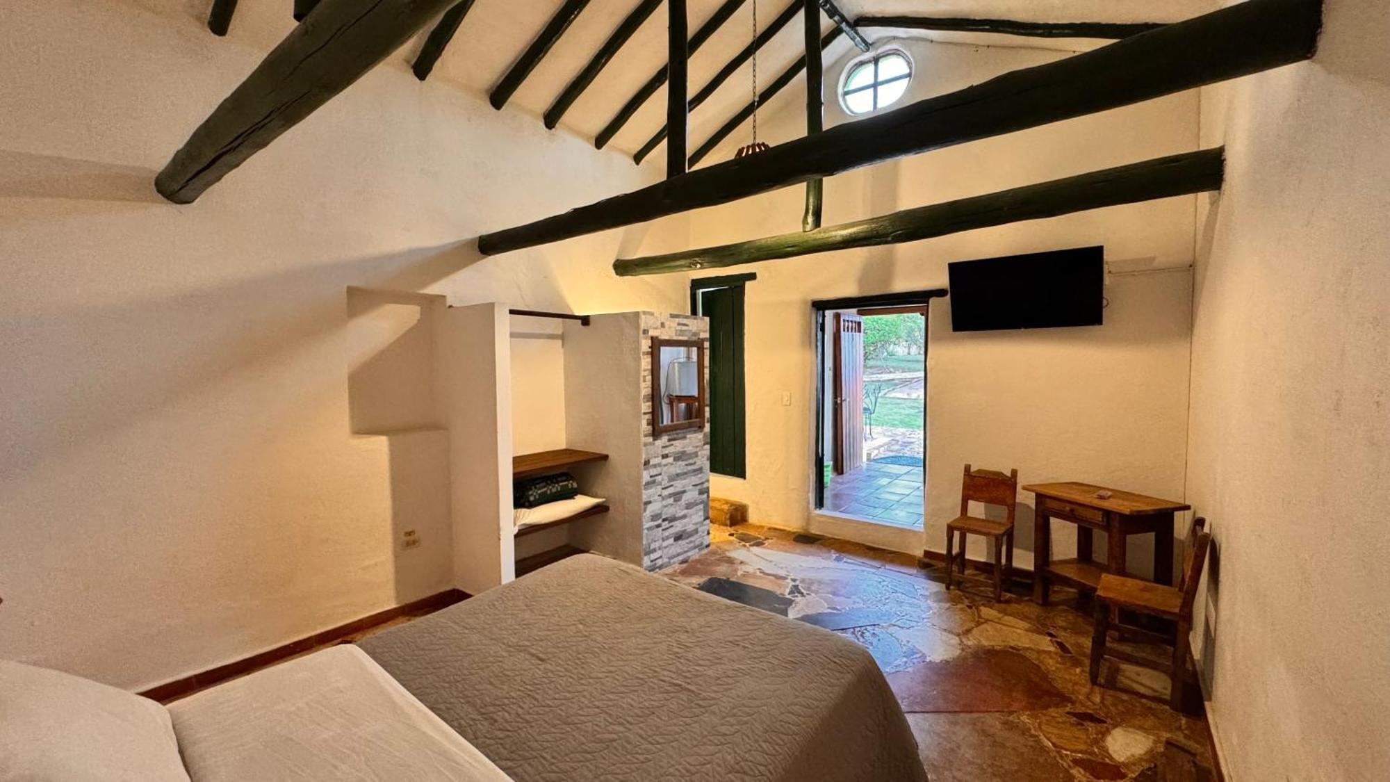 Posada Campestre La Casona บียาเดเลย์บา ภายนอก รูปภาพ
